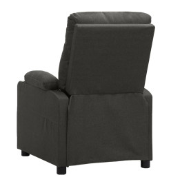 Fauteuil de massage Gris foncé Tissu