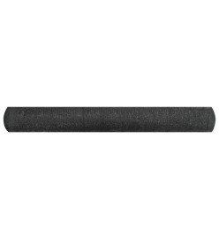 Filet brise-vue Noir 3,6x25 m PEHD 195 g/m²