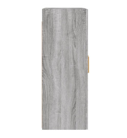 Armoires murales 2 pcs sonoma gris bois d'ingénierie