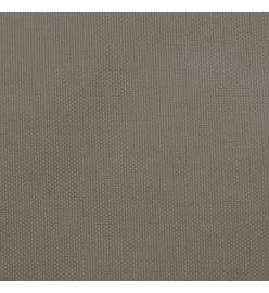 Voile de parasol Tissu Oxford carré 7x7 m Taupe