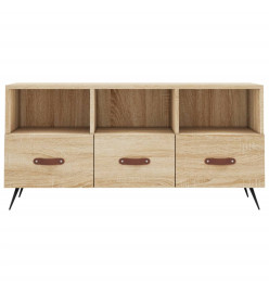 Meuble TV chêne sonoma 102x36x50 cm bois d'ingénierie