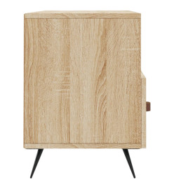 Meuble TV chêne sonoma 102x36x50 cm bois d'ingénierie