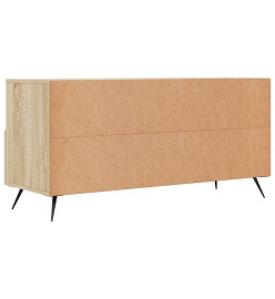 Meuble TV chêne sonoma 102x36x50 cm bois d'ingénierie