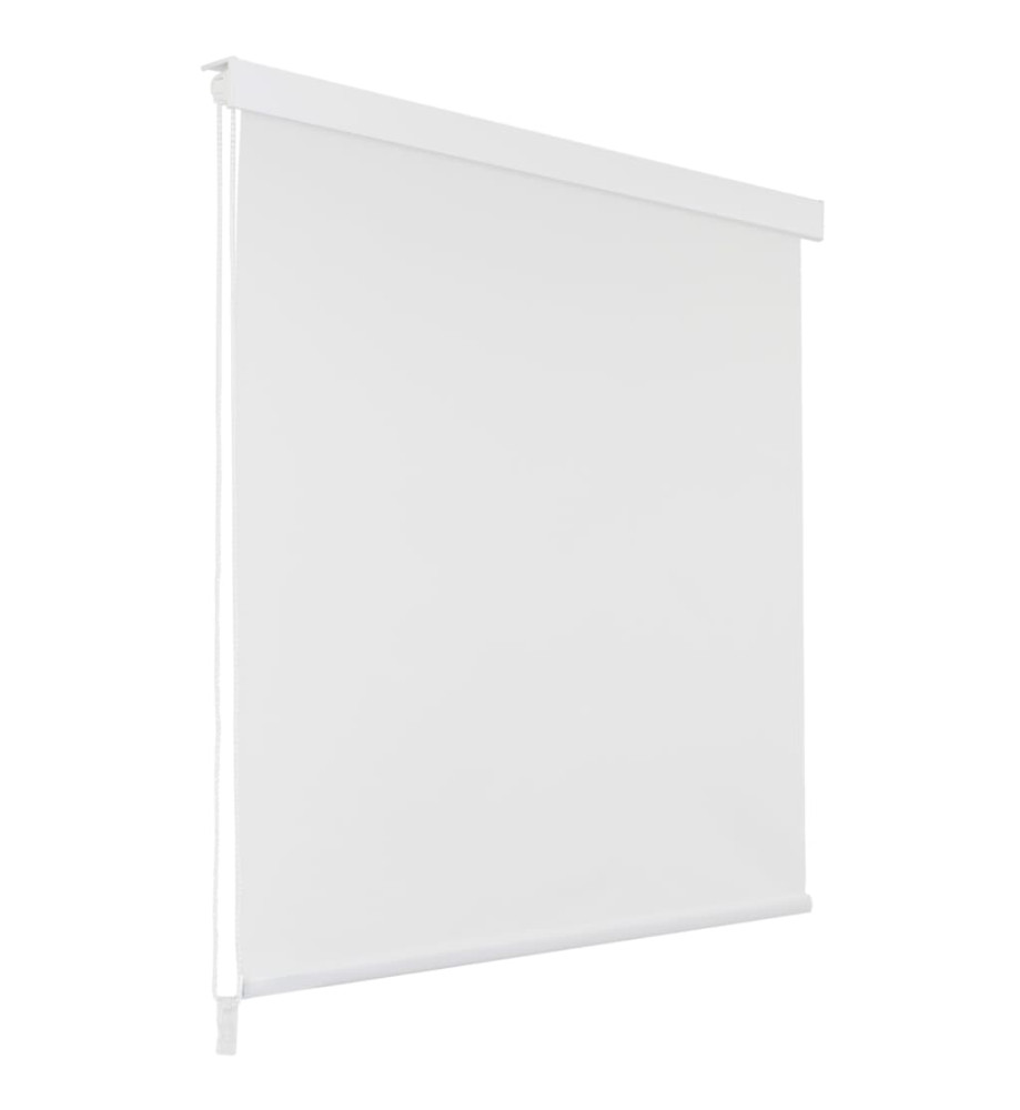 Store roulant de douche 120x240 cm Blanc