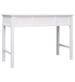 Bureau Blanc 110 x 45 x 76 cm Bois