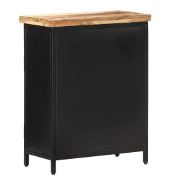 Buffet 60x30x76 cm Bois de manguier brut