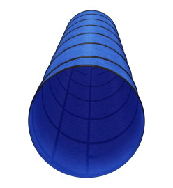 Tunnel pour chien bleu Ø 50x300 cm polyester