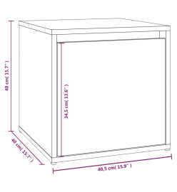 Ensemble de meubles de couloir Chêne marron Bois d'ingénierie