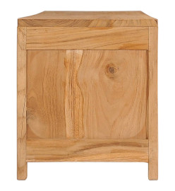 Meuble TV 135x30x35 cm bois de teck massif