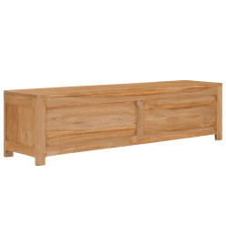 Meuble TV 135x30x35 cm bois de teck massif