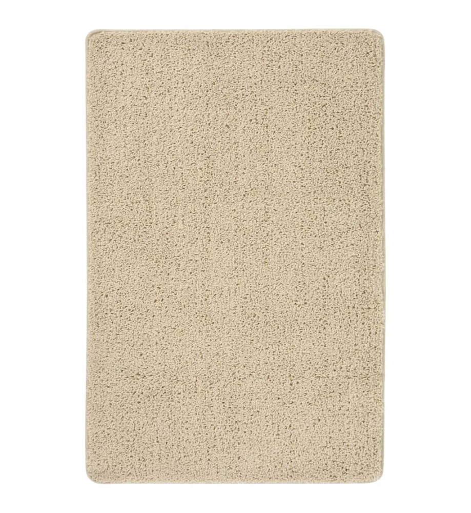 Tapis shaggy antidérapant Crème 200x290 cm