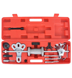 Outils de voiture coulissants à 9 voies 17 pcs