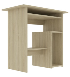 Bureau Chêne sonoma 80 x 45 x 74 cm Aggloméré