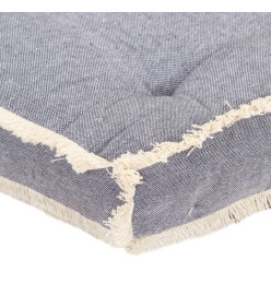 Coussin de canapé palette Anthracite 120x40x7 cm