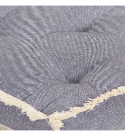 Coussin de canapé palette Anthracite 120x40x7 cm