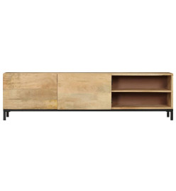 Meuble TV 145 x 30 x 41 cm Bois massif de manguier