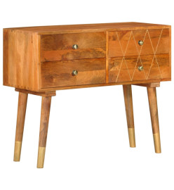 Buffet 85x40x70 cm Bois de manguier solide