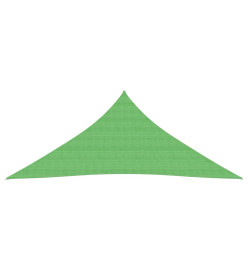 Voile d'ombrage 160 g/m² Vert clair 4,5x4,5x4,5 m PEHD