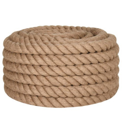 Corde de jute 10 m de long 60 mm d'épaisseur