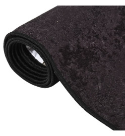 Tapis lavable antidérapant 190x300 cm Anthracite