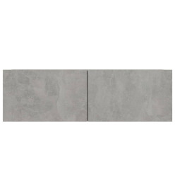 Meubles TV 4 pcs Gris béton 100x30x30 cm Aggloméré