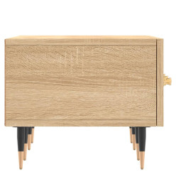 Meuble TV chêne sonoma 150x36x30 cm bois d'ingénierie