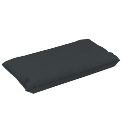 Coussins de canapé palette 4 pcs Anthracite Tissu