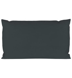 Coussins de canapé palette 4 pcs Anthracite Tissu