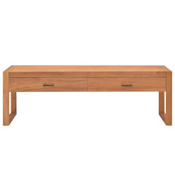 Meuble TV 120x40x45 cm Bois de teck solide