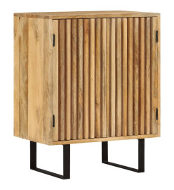 Buffet avec 2 portes 55x35x70 cm bois massif de manguier