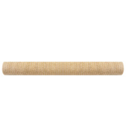 Filet brise-vue Beige 1,2x50 m PEHD 195 g/m²