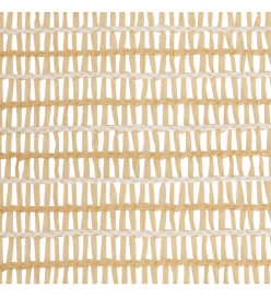 Filet brise-vue Beige 1,2x50 m PEHD 195 g/m²