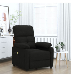 Fauteuil de massage Noir Tissu