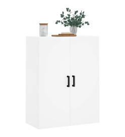 Armoire murale blanc 69,5x34x90 cm