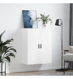 Armoire murale blanc 69,5x34x90 cm