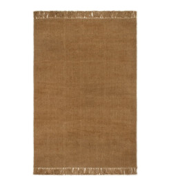 Tapis avec glands 80x160 cm Jute