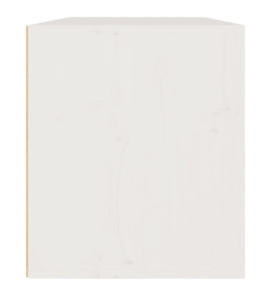 Armoire murale Blanc 60x30x35 cm Bois de pin massif