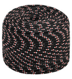 Corde de bateau Noir 8 mm 250 m Polypropylène