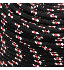 Corde de bateau Noir 8 mm 250 m Polypropylène