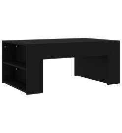 Table basse Noir 100x60x42 cm Aggloméré