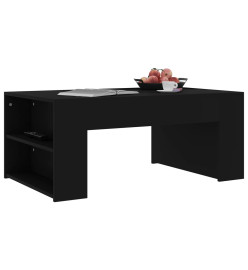 Table basse Noir 100x60x42 cm Aggloméré