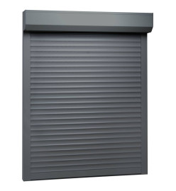 Volet roulant aluminium 120x150 cm anthracite