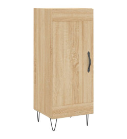 Buffet haut Chêne sonoma 34,5x34x180 cm Bois d'ingénierie