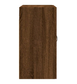 Armoire murale chêne marron 60x31x60 cm bois d'ingénierie