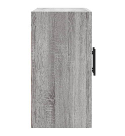 Armoire murale sonoma gris 60x31x60 cm bois d'ingénierie