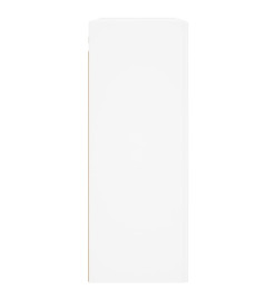 Armoire murale blanc 69,5x34x90 cm bois d'ingénierie