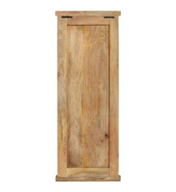 Porte-manteaux 2 pcs Bois massif de manguier 38x100 cm