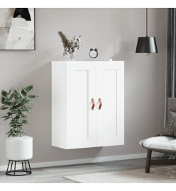 Armoire murale blanc 69,5x34x90 cm bois d'ingénierie