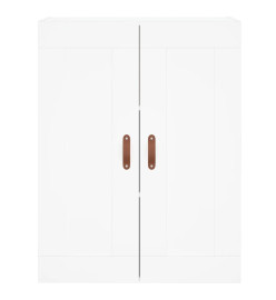 Armoire murale blanc 69,5x34x90 cm bois d'ingénierie