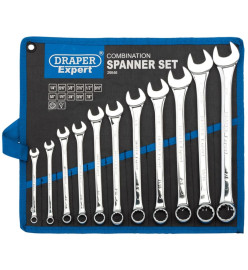 Draper Tools Expert Ensemble de clés mixtes 11 pcs Argenté 29546